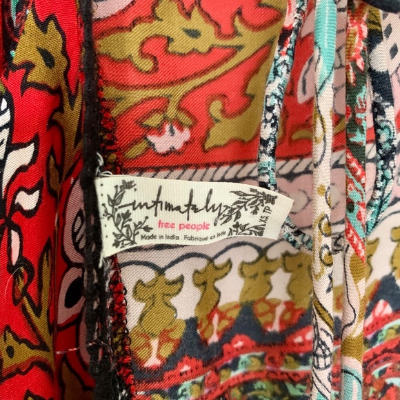 Free People Bohemian blouse/body suit - Picture 3 of 6